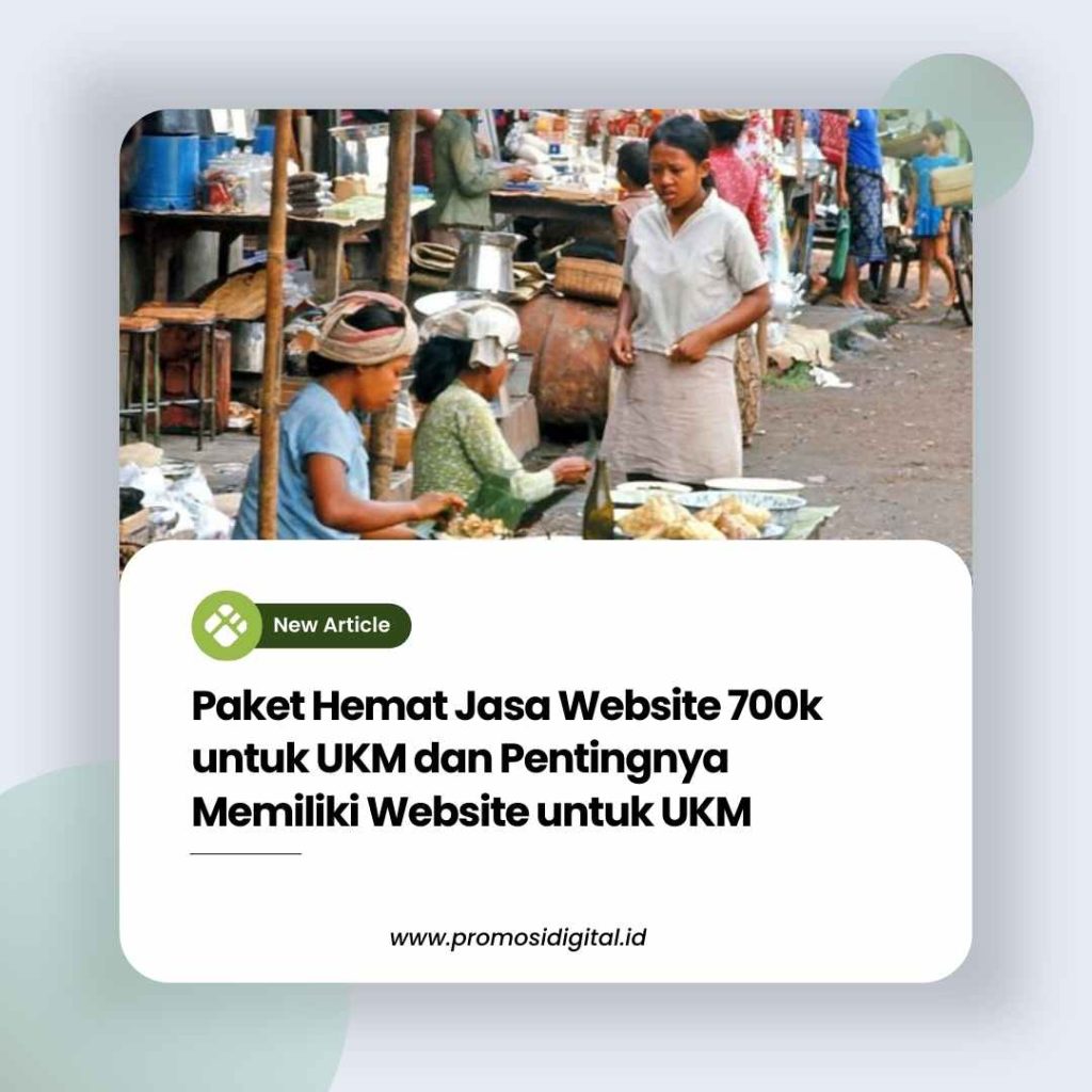 Paket Hemat Jasa Website 700k untuk UKM