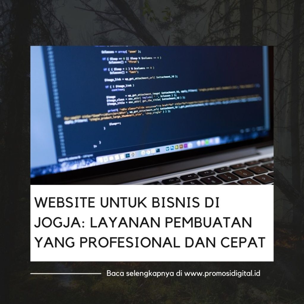 Website untuk Bisnis di Jogja Layanan Pembuatan yang Profesional dan Cepat